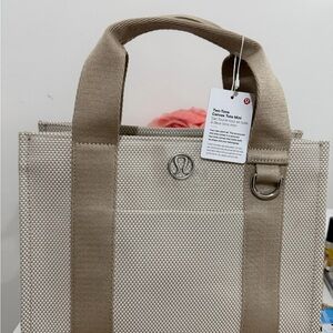 lululemon athletica Two-Tone Canvas Tote Mini